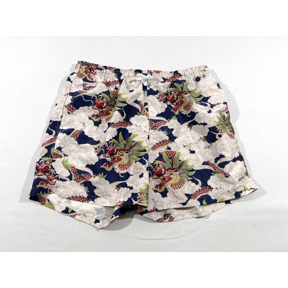 Bather Mens Blue Above the Clouds Print Mesh Lined Swim Trunks 5" Shorts Sz 2XL - Picture 2 of 11